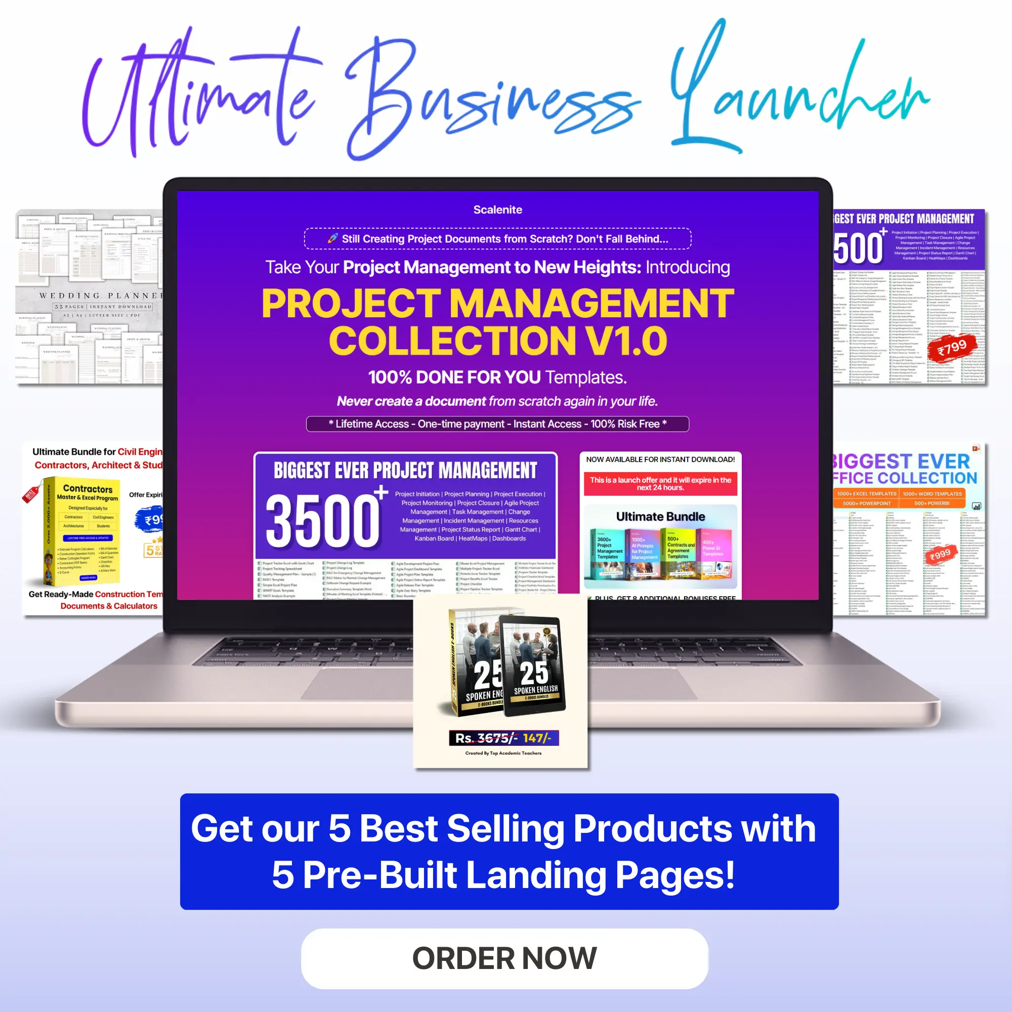 Ultimate Business Launcher - 5 Products & 5 Landing Pages