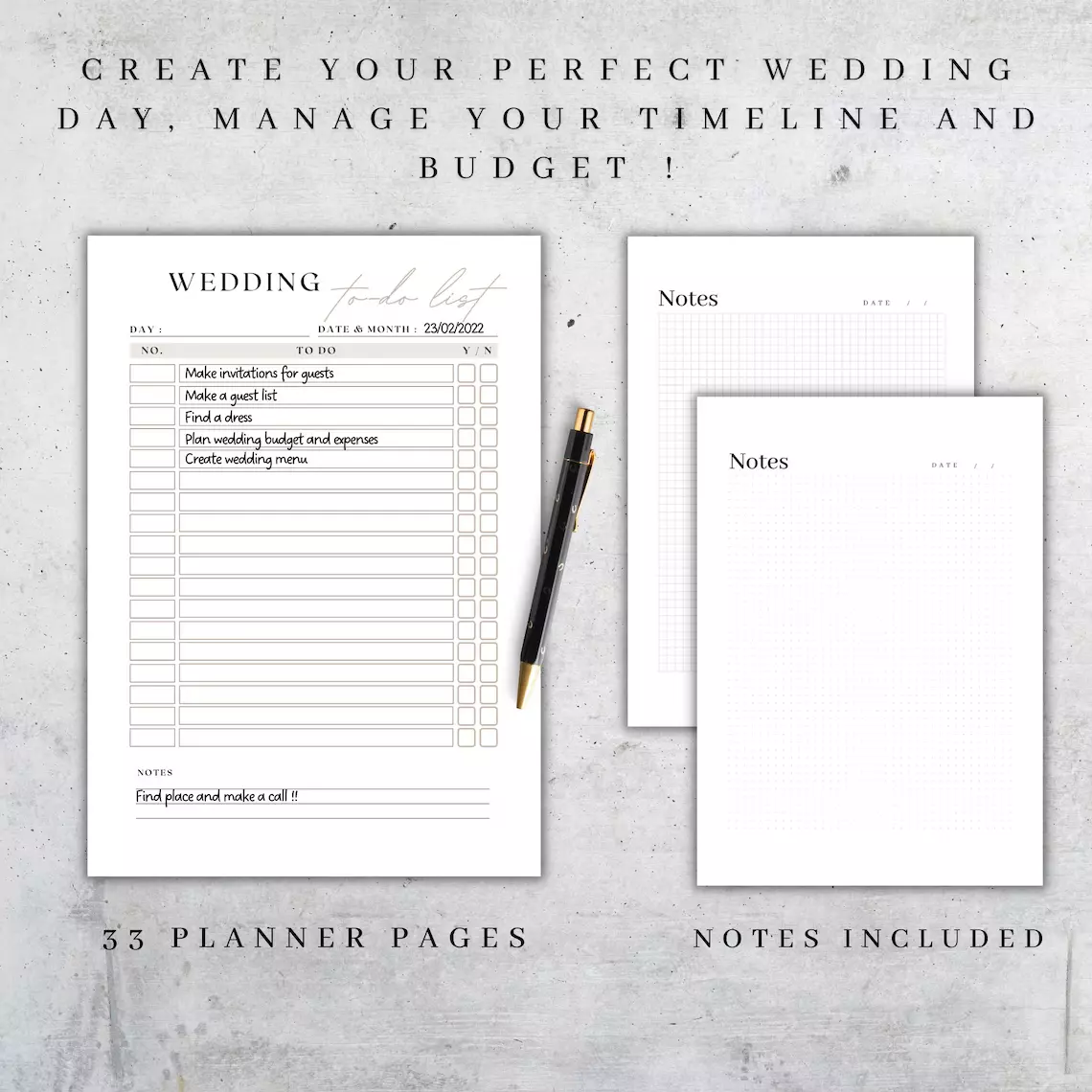 RESELL - 33+ Wedding Planner Collection