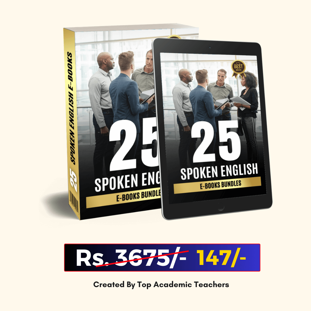 RESELL - 25+ Spoken English E-Books Bundle