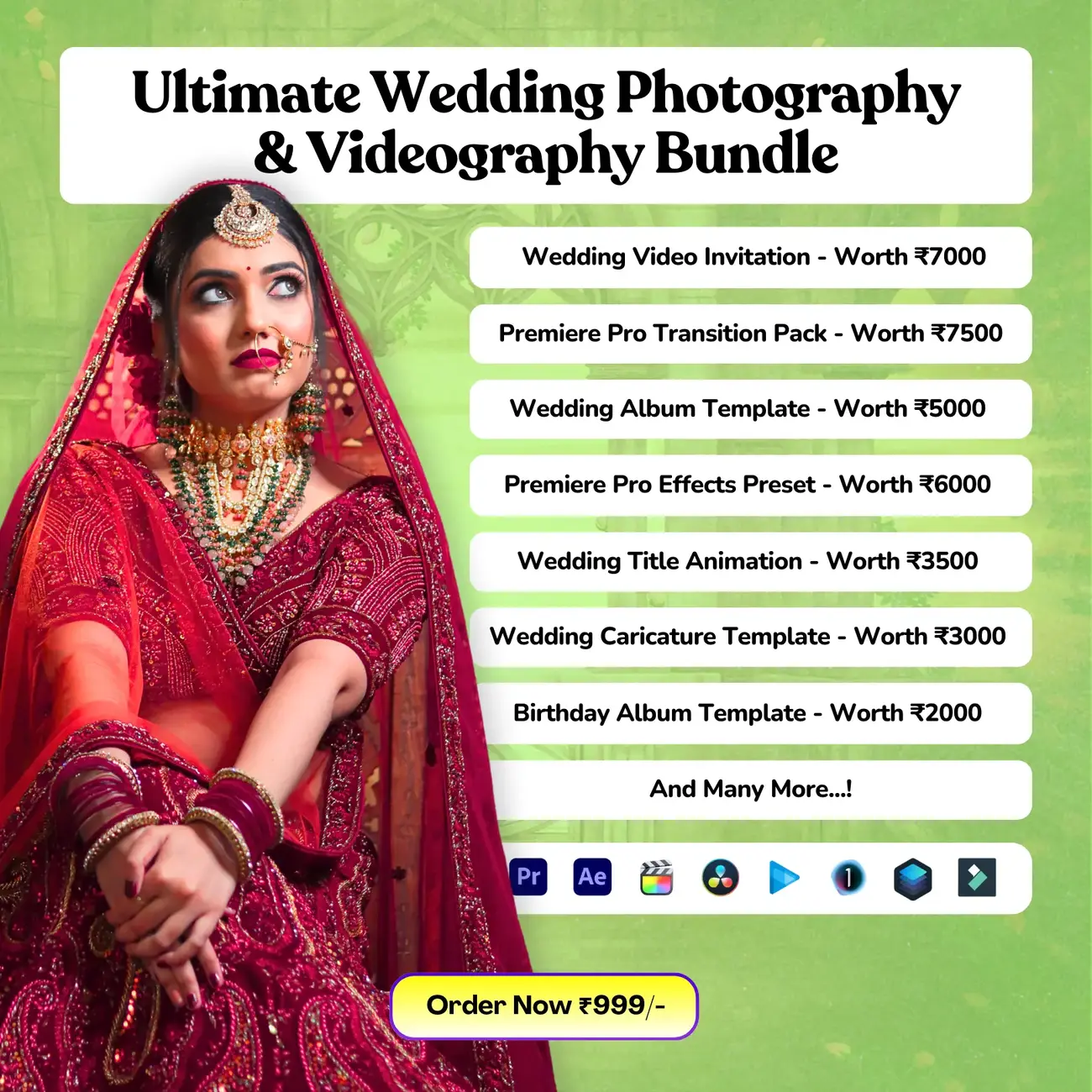 RESELL - Ultimate Wedding Photography & Videography Bundle